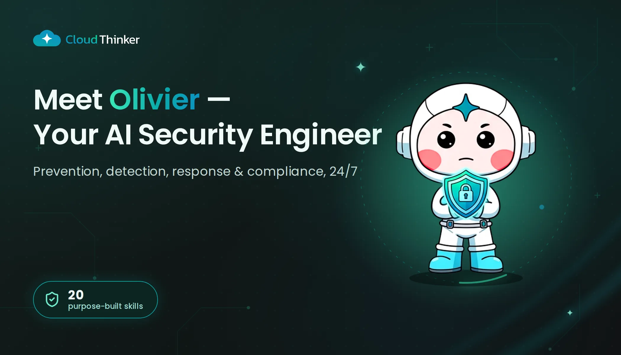 Cover Image for Introducing Olivier: CloudThinker's SuperPower Security Agent for Cloud