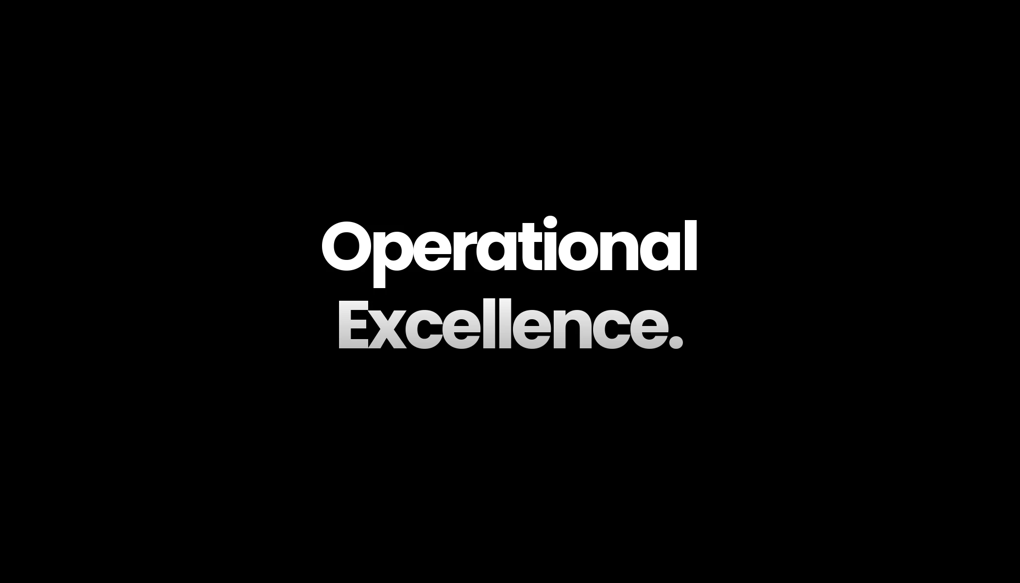 Cover Image for After Ten Years of Transformation, the Next Chapter Is Operational Excellence