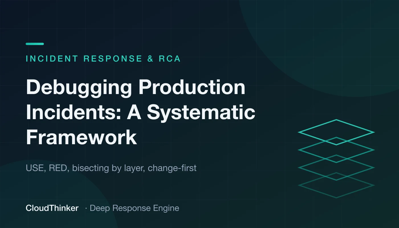 Cover Image for Debugging Production Incidents: A Systematic Framework