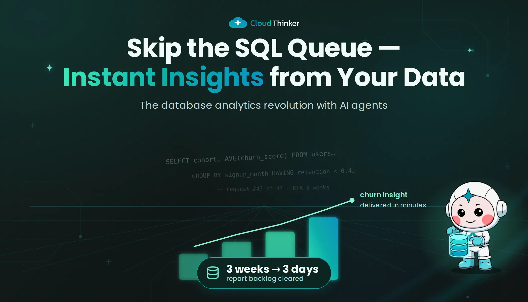 Cover Image for The Database Analytics Revolution: From Manual Queries to Intelligent Insights with CloudThinker
