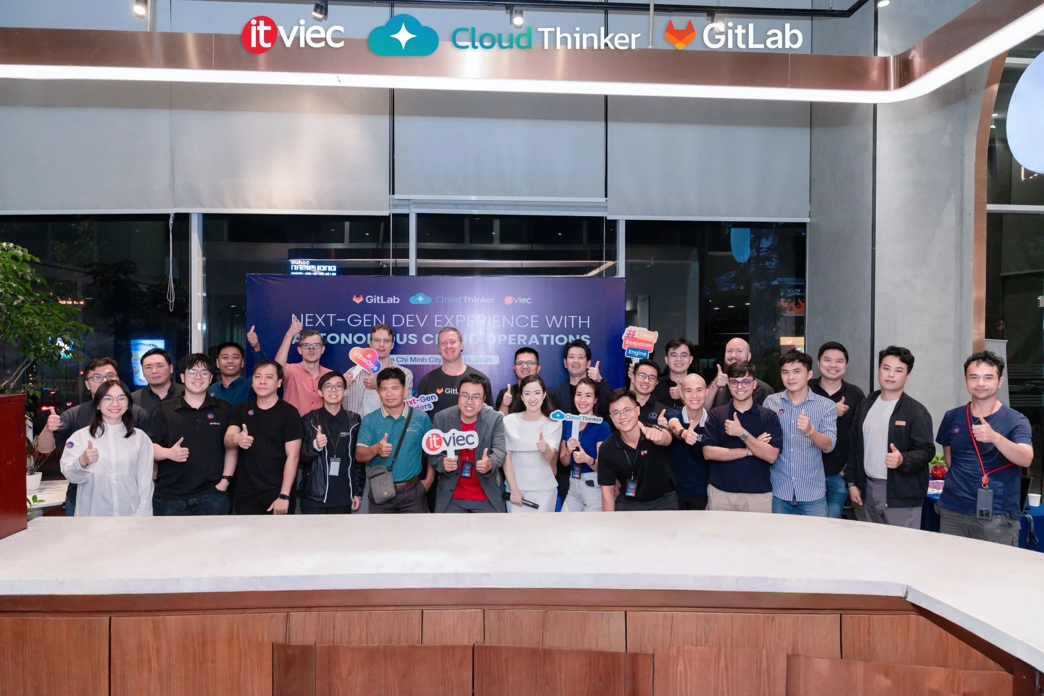 CloudThinker, GitLab and ITviec meetup in Ho Chi Minh City